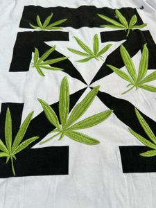 off white weed arrows skate tshirt