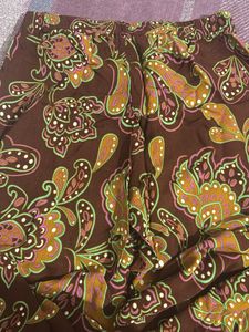 Boho Paisley Print Palazzo Pants