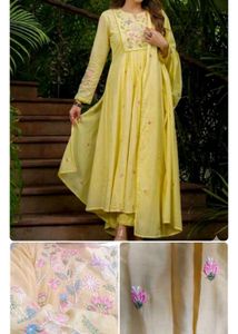 Beautiful Embroidery anarkali