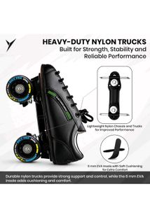 Black Roller Skates