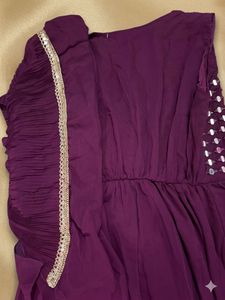 Designer Ethnic Gown with Sequins