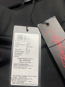Ed Hardy Black &amp; White Gym Leggings