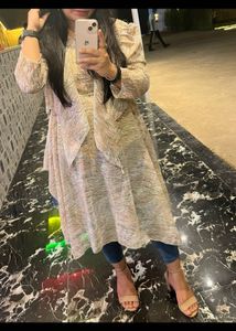 Unique Printed Korean Ethnic top