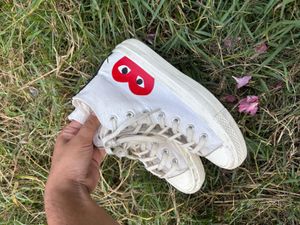 Comme des Garcons Play Converse High Tops