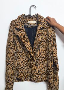 Oasis Animal Print Blazer/Jacket