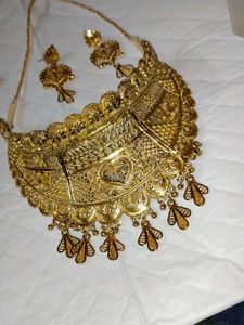Gold Plated Necklace Set