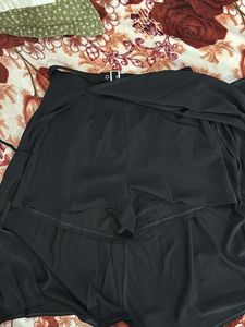 Skirt with inbuilt short