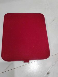 Red Velvet Jewellery Box