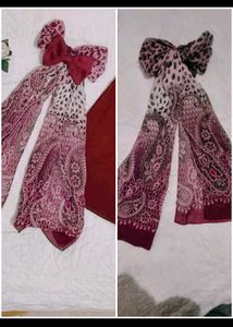 Chic Burgundy korean Velvet Dress With Bow