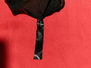 Black Mesh Lace Thong Briefs