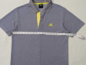 Adidas Men's Grey Polo Shirt