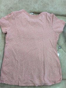 Pink "Hello" Graphic T-Shirt