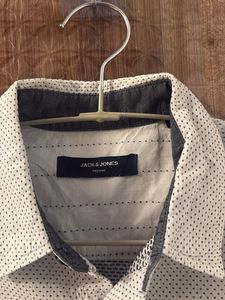 JACK AND JONES Men's Patterned Casual Shirt