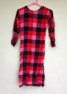 Size L Cute Red Kurta ❤️✨