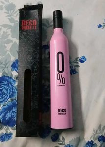 Pink Bottle Umbrella