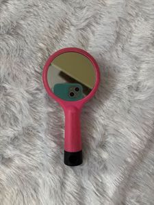 Pink Handheld Mirror