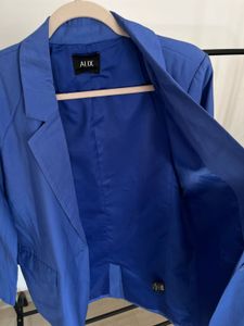 ALIX COBALT BLUE OVERSIZED BLAZER