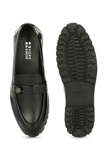 Chic Black Patent Loafers