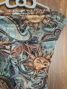Boho Sun Print Tube Top