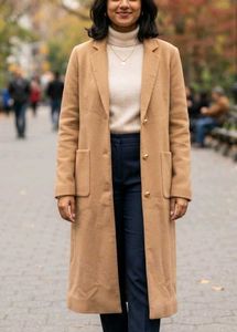 Women's long coat for winters