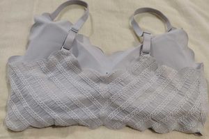 Lace Trim Crop Bra Top