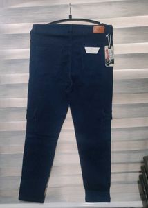 Blue Cargo Jeans