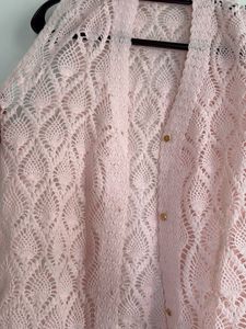 Chic Lace Knit Sleeveless Vest