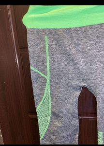 Workout Leggings - Neon &amp; Pink