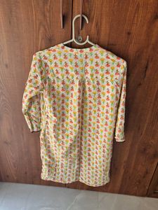 Floral Print Tunic Top