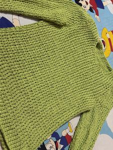 Lime Green Knit Sweater