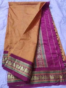 Handloom kanchi silk cotton saree