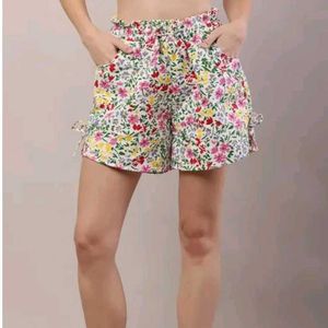 New Floral Print Shorts