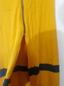 Mustered Coloured Maxi Dress For Summers.