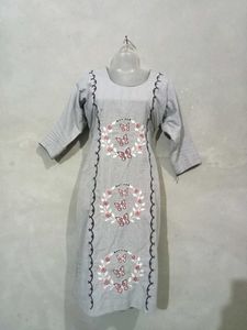 Butterfly Embroidered Salwar Suit