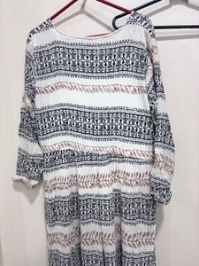 Bohemian Print Maxi Dress