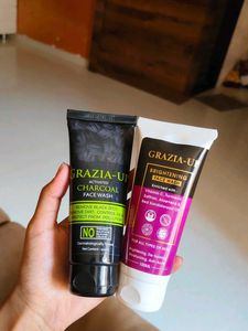 GRAZIA-UP Activated Charcoal&Brightening facewash