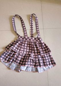 Baby Girl Dungarees Set