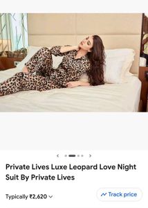 satin cheetah set