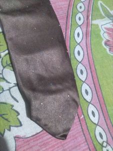Brown Sparkle Necktie