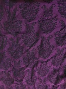 Men's Purple Paisley Long Sleeve Shirt