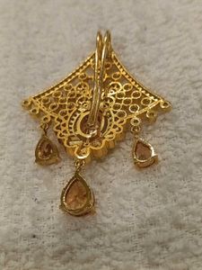 Micro Gold Plated Vintage Inspired  pendant