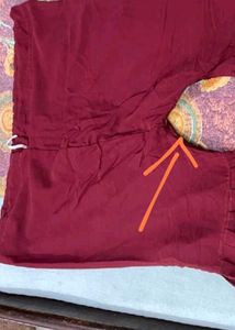 Maroon garara suit