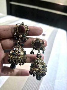 Vintage Statement Earrings Collection  set of 4