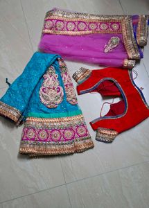 Embroidered Lehenga Choli Set