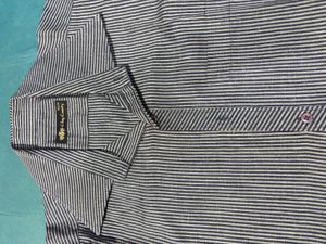 Men's Striped Casual Half Shirt