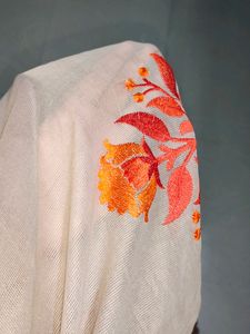 Beige Kota saree with Paithani border&amp; Blouse