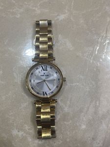 Daniel Klein Gold Watch