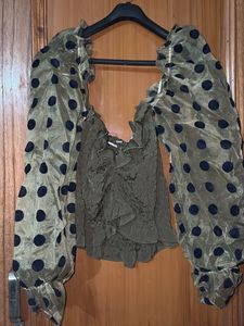 Bardot Crop Top