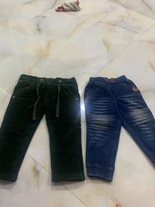 Denim And Cothra Pant For Kids