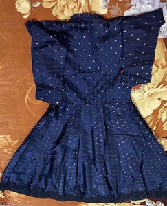 Elegant Navy Blue Kurta Set